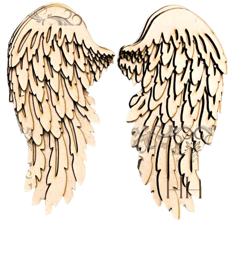 HHT Layered Small 5" MDF Wings