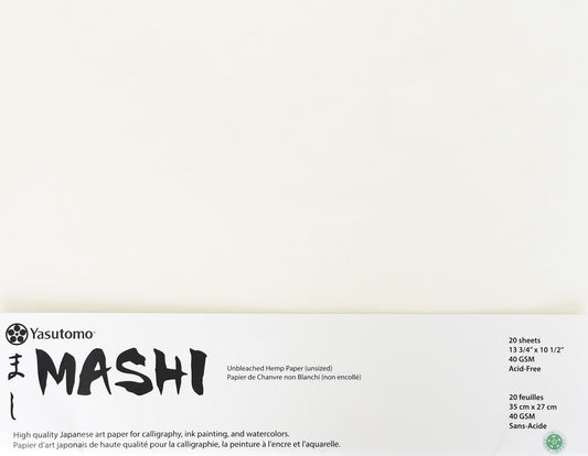 Mashi Paper 13 3/4 x 10 1/2" ( 20 Sheet)