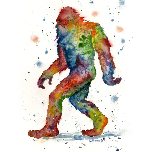 Diamond Brands - Sasquatch by Dave Bartholet Diamond Painting Kit