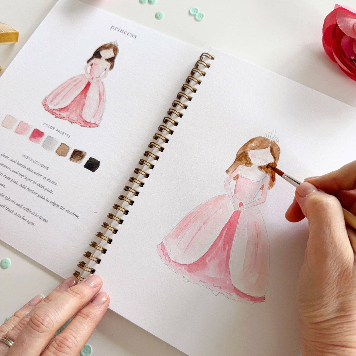 Emily Lex Studio - Watercolor Workbook Fairytale