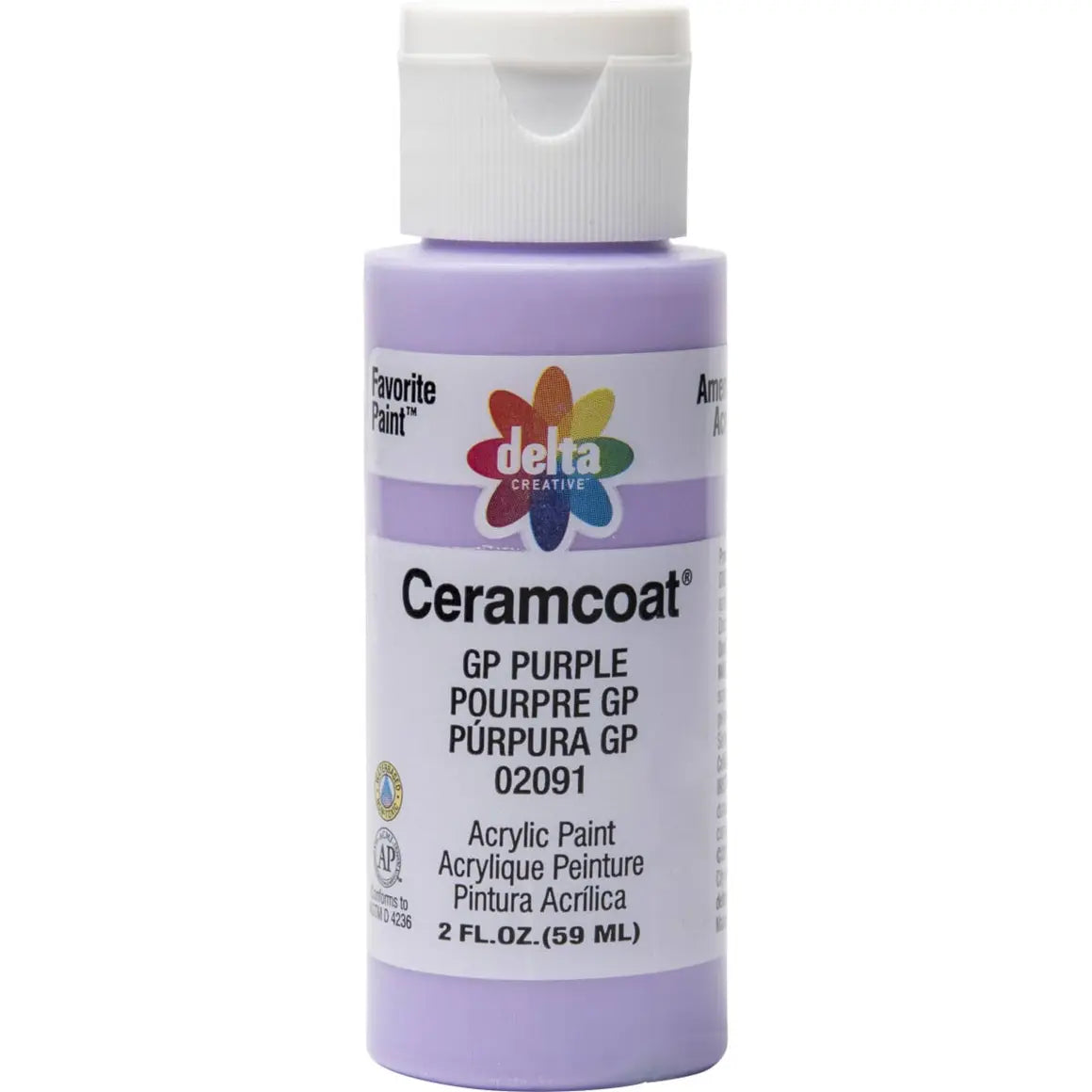 Delta Ceramacoat Matte Acrylic Paint 59 ml - Colour Variety