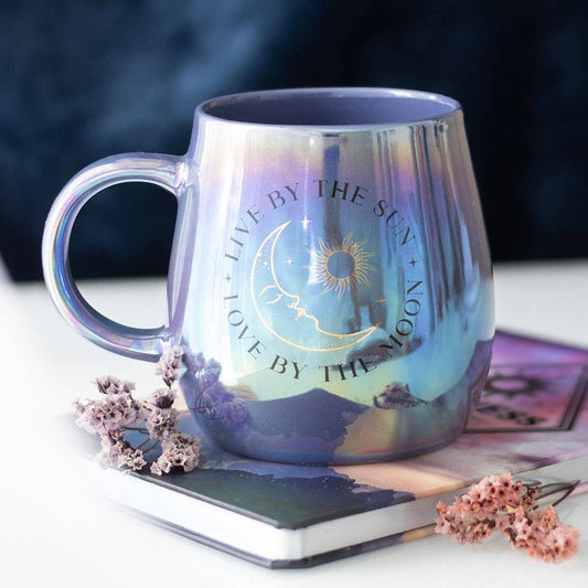 Something Different : Live by the Sun, Love by the Moon Iridescent Mug