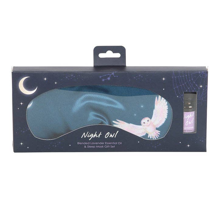 Something Different : Night Owl Sleep Mask and Essential Oil Gift Set