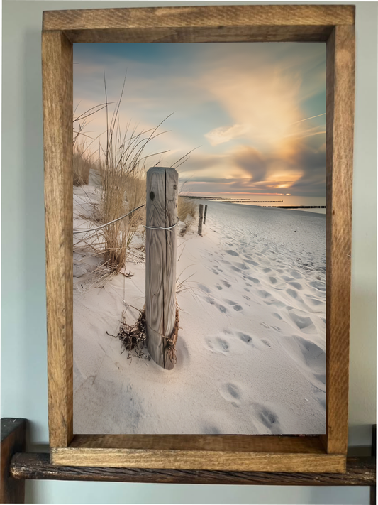 Stir Crazy Signs : Sun & Sand Farmhouse Sign 8x12"
