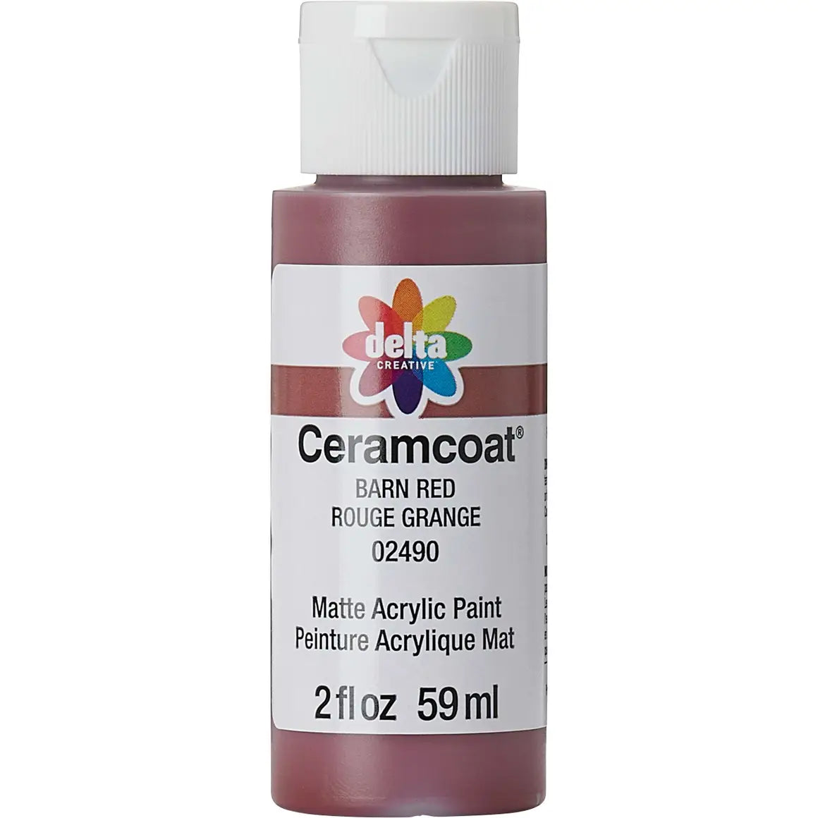 Delta Ceramacoat Matte Acrylic Paint 59 ml - Colour Variety