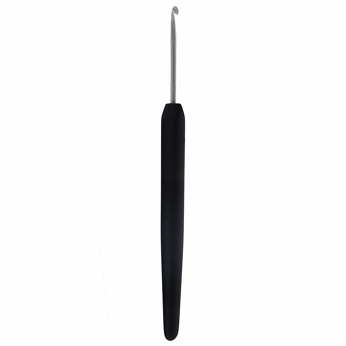KNITPRO Crochet 6.00mm Soft Feel Handle Silver 6.0mm (J)