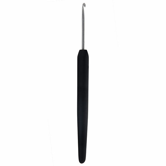 KNITPRO Crochet 6.00mm Soft Feel Handle Silver 6.0mm (J)