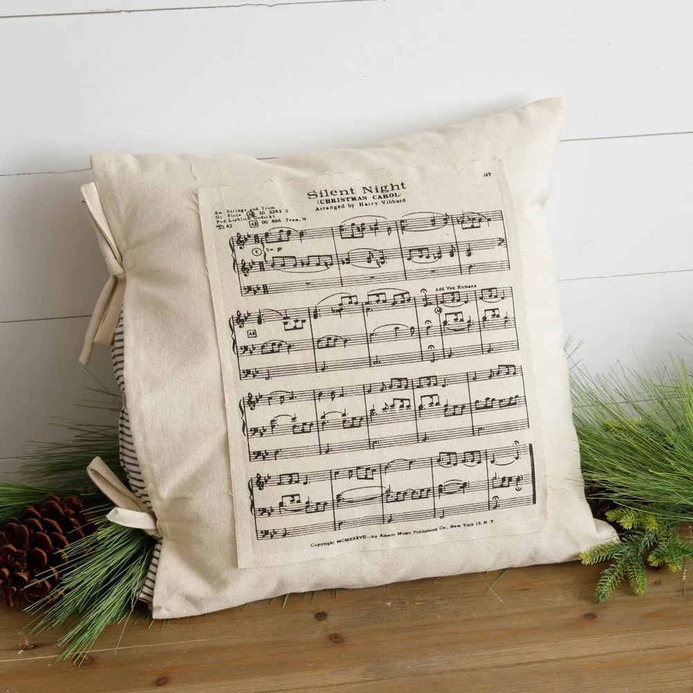 Silent Night Pillow