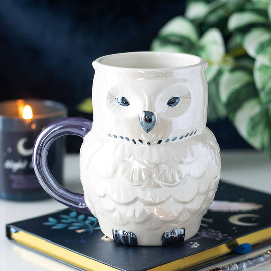 Something Different Wholesale Iridescent Owl Mug