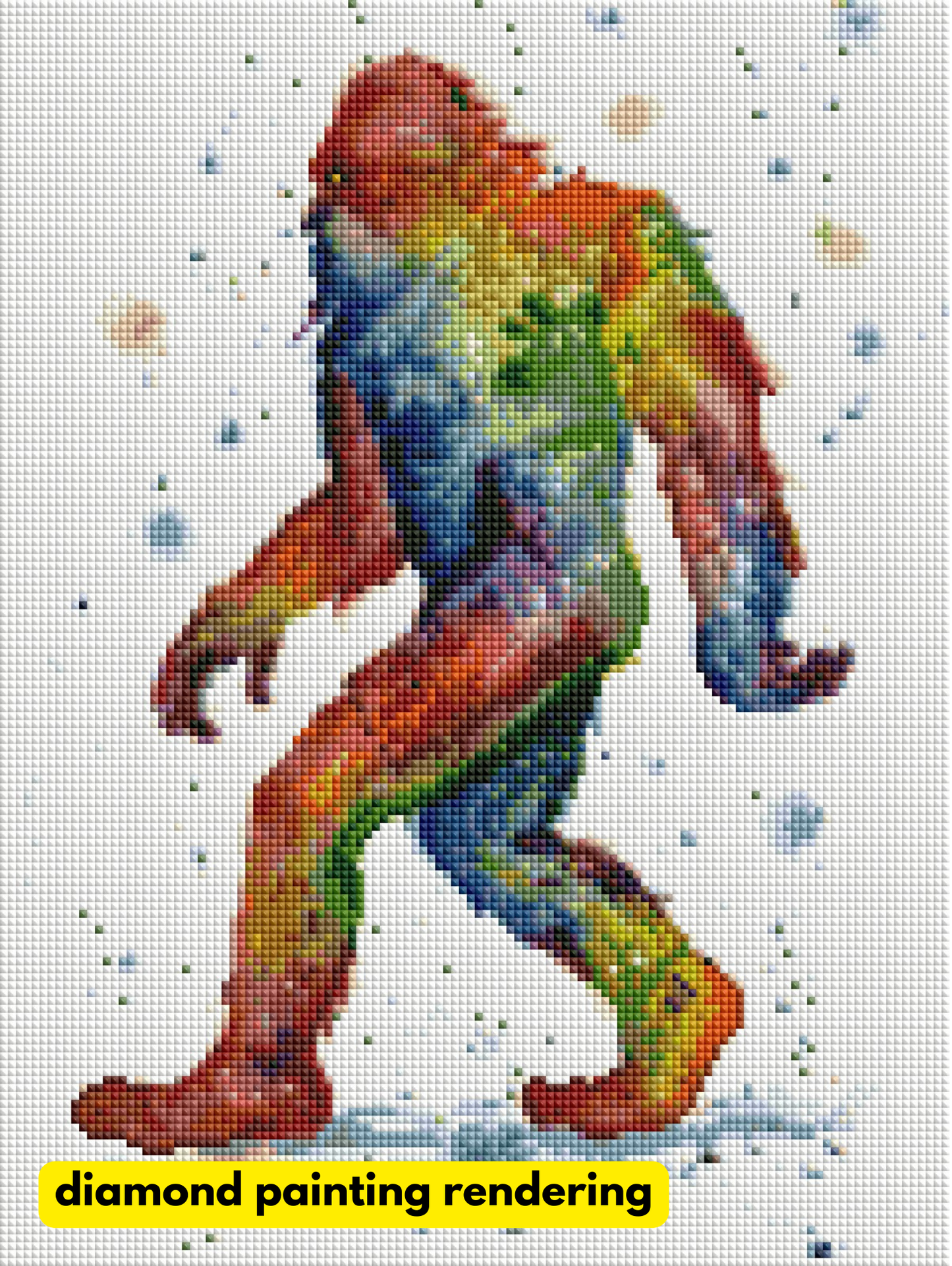 Diamond Brands - Sasquatch by Dave Bartholet Diamond Painting Kit