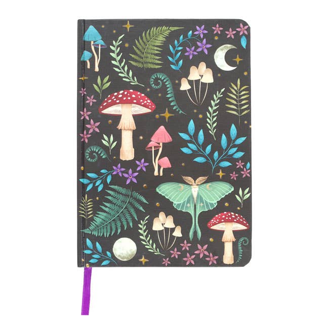 Something Different : Dark Forest Print A5 Notebook