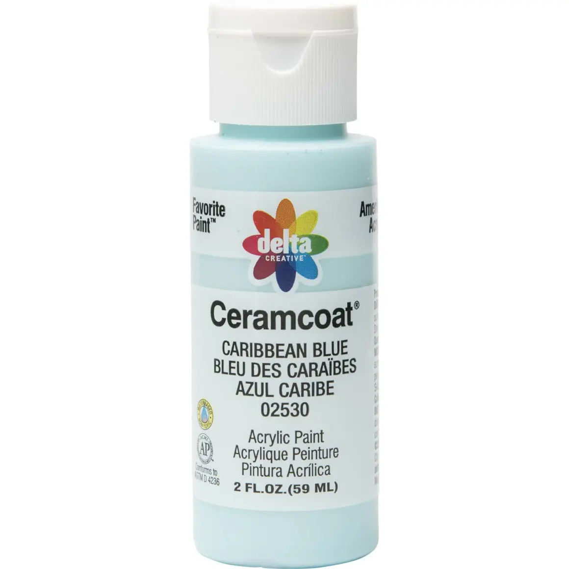Delta Ceramacoat Matte Acrylic Paint 59 ml - Colour Variety