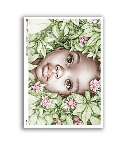 Paper Designs : Baby_0120 Rice Paper A4