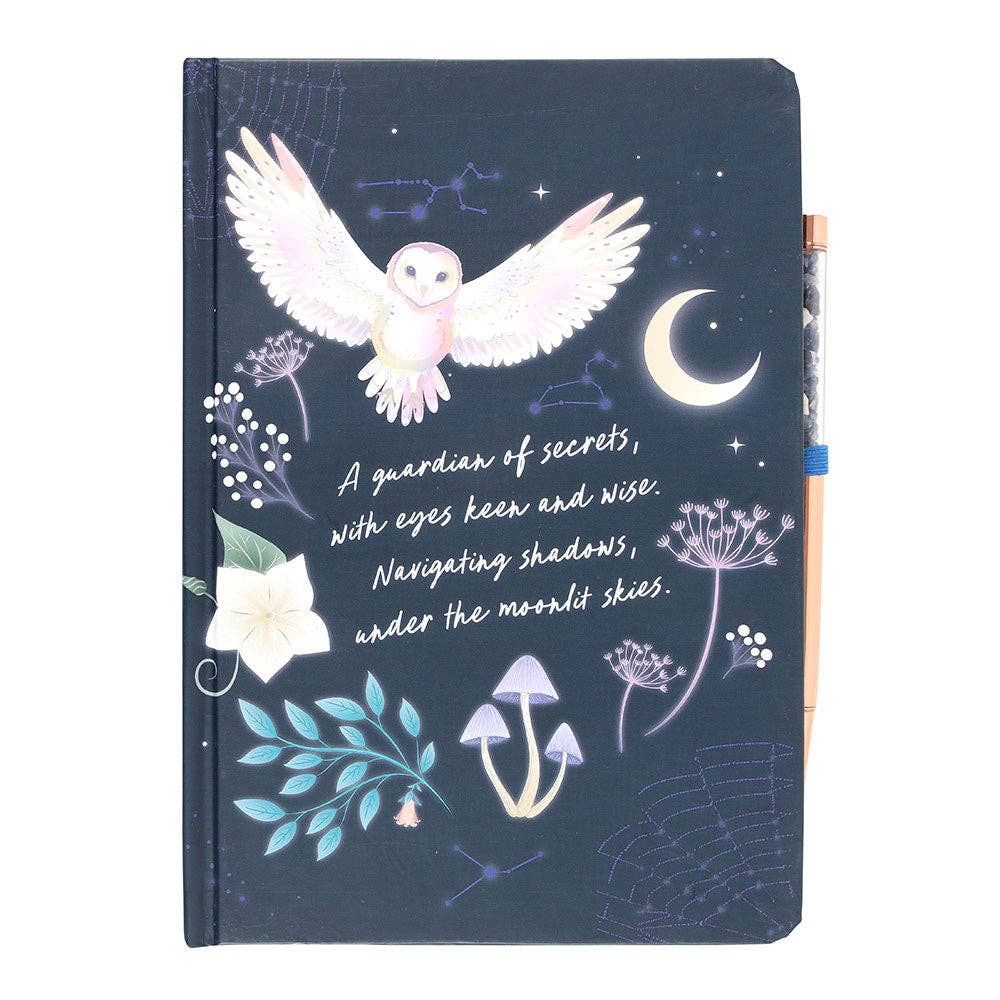 Something Different : Night Owl Journal with Sodalite Pen