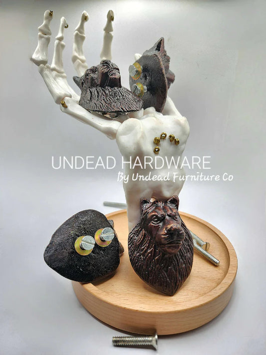 Undead Hardware - Leo - Iron Knobs (4 Pack)