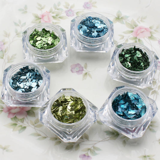 Meyer Imports : Super Shards - Blues & Greens - 6 Glitters