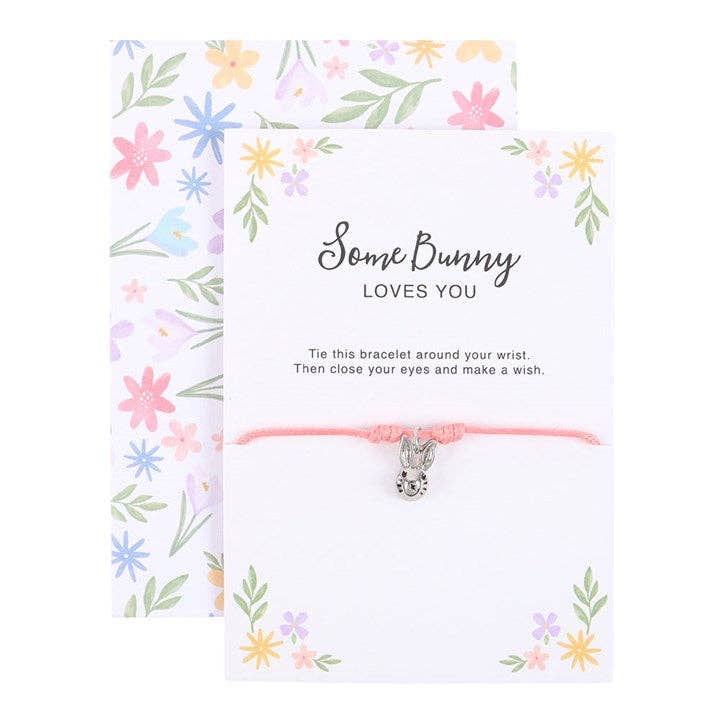 Something Different : Some Bunny Loves You Easter Bunny Charm Bracelet