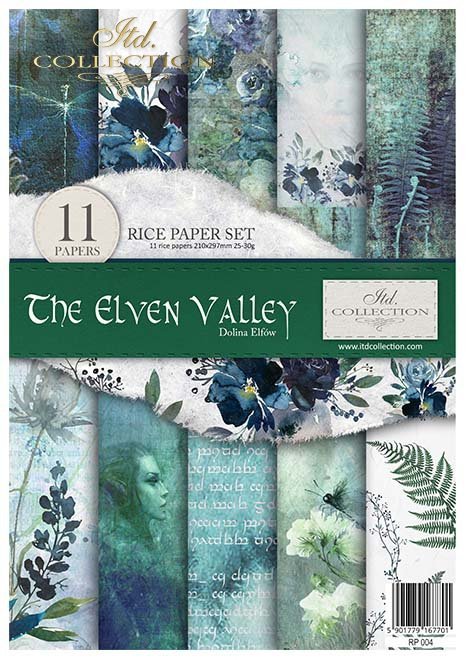 ITD Collection : The Eleven Valley 11 Pcs Rice Paper Set