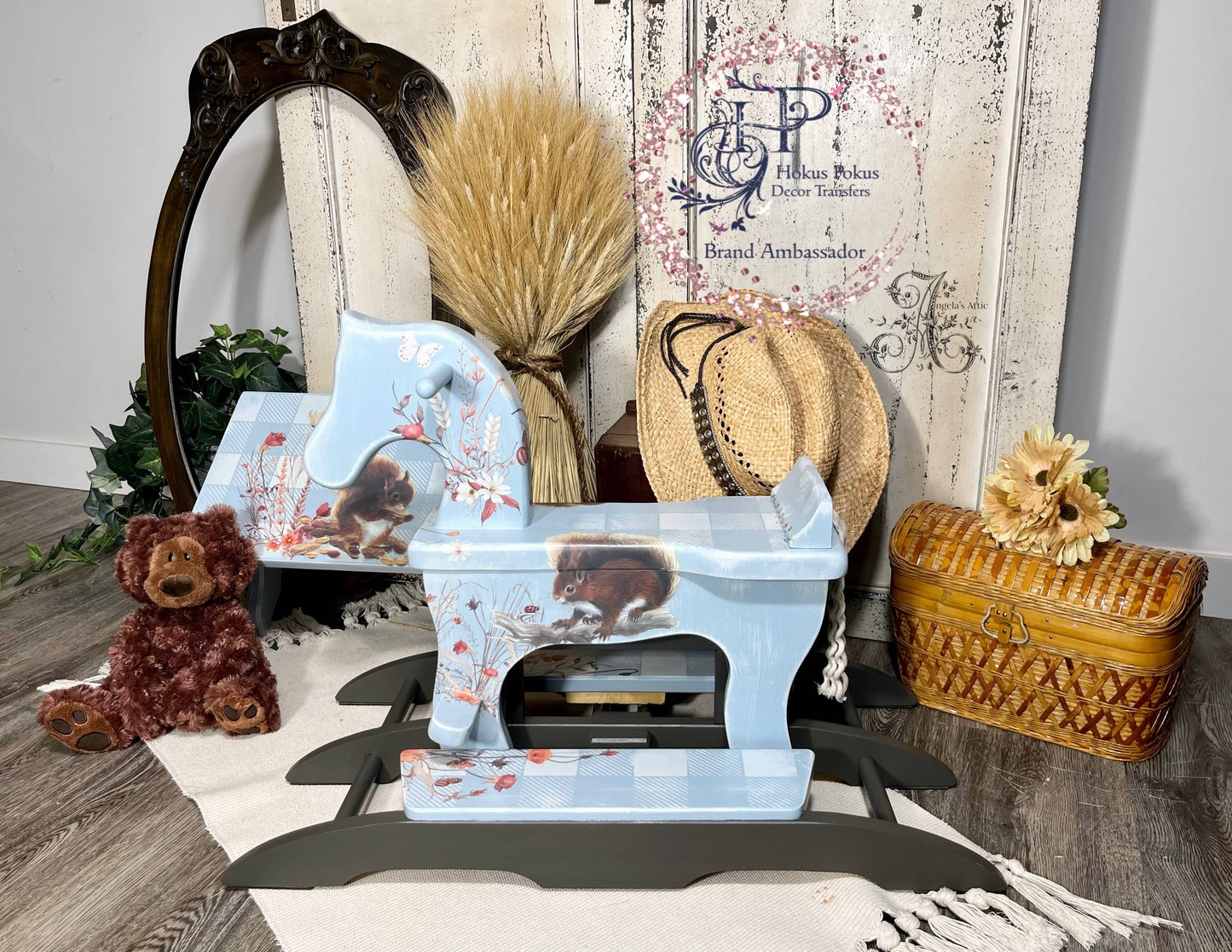 Hokus Pokus  Petite Decor Transfer Lets Go Nuts