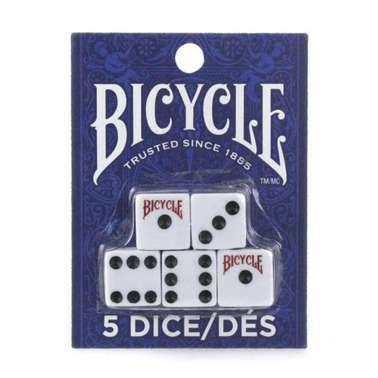 Bicycle : 6 Sided Dice 5pc