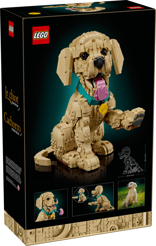 Lego Icons :  Golden Retriever