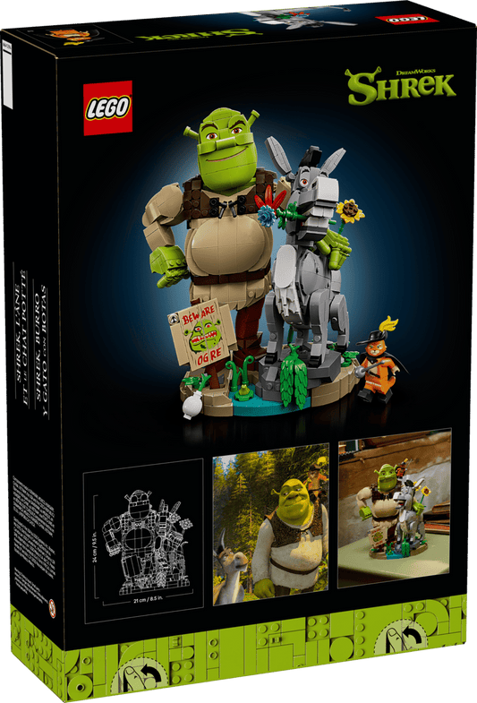 Lego Shrek, Donkey & Puss in Boots