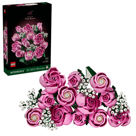 Lego Botanical : Bouquet of Pink Roses