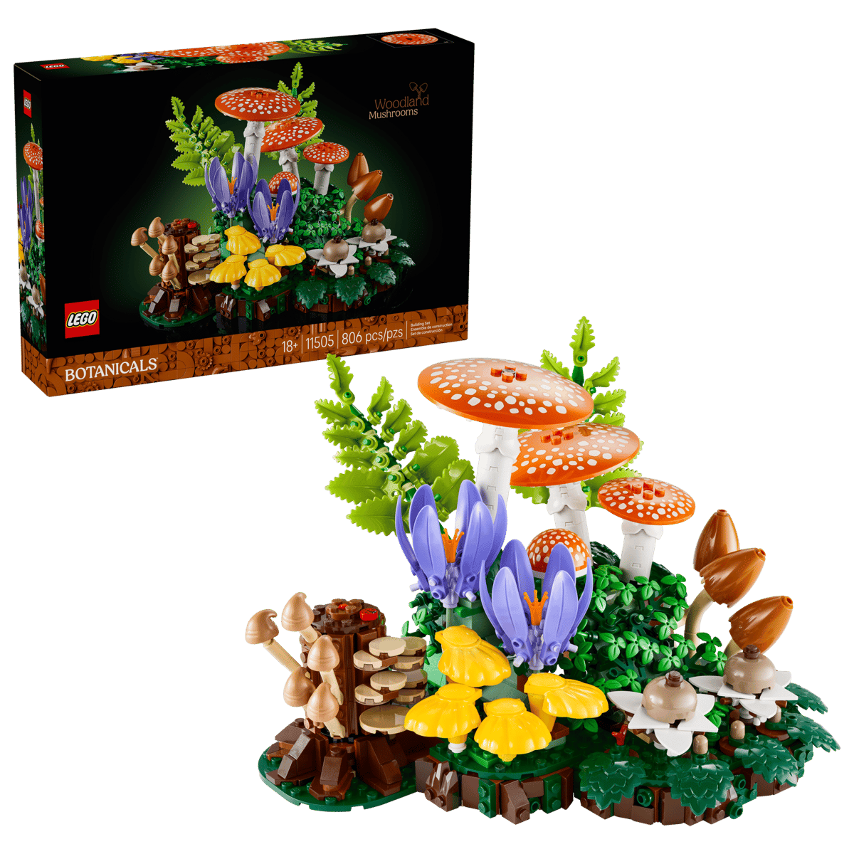 Lego Botanicals - Woodlnad Mushrooms