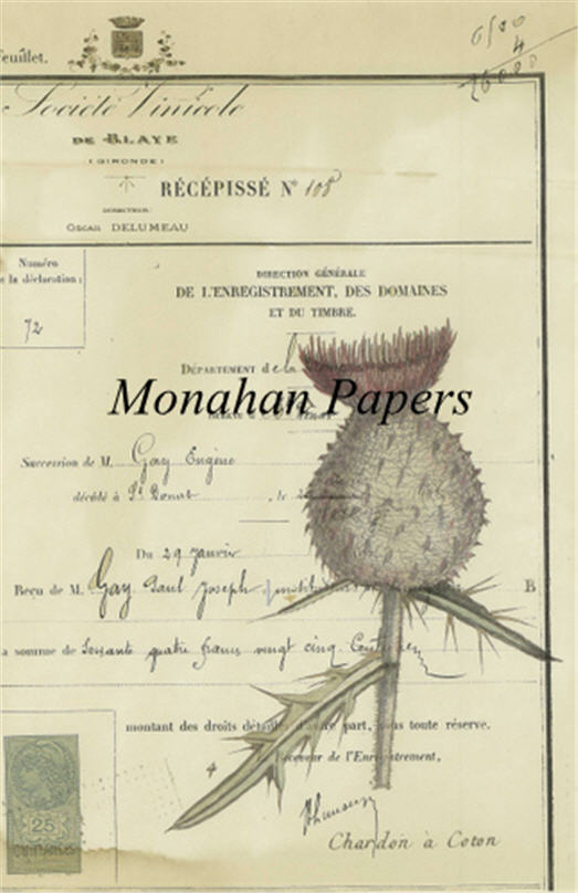 Monahan Papers - Botanicals Collection Craft Papers 11x17"