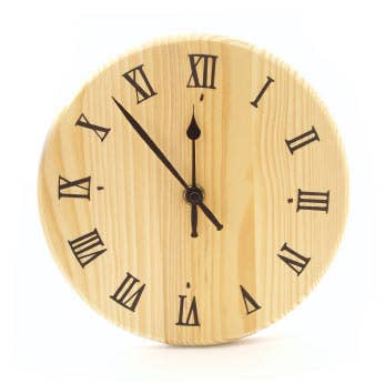 Factory Direct Craft - 15" x 3/4" Thick Unfinished Wood Blank Round Circle Plaque
