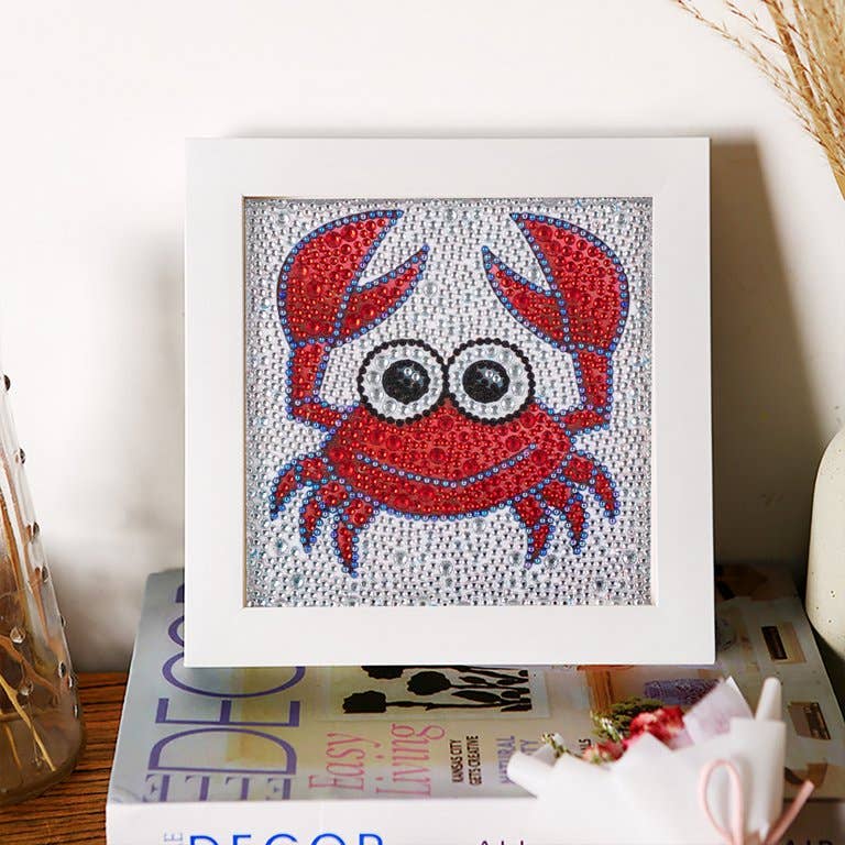 Diamond Brands - Crab Diamond Painting Kid's Kit