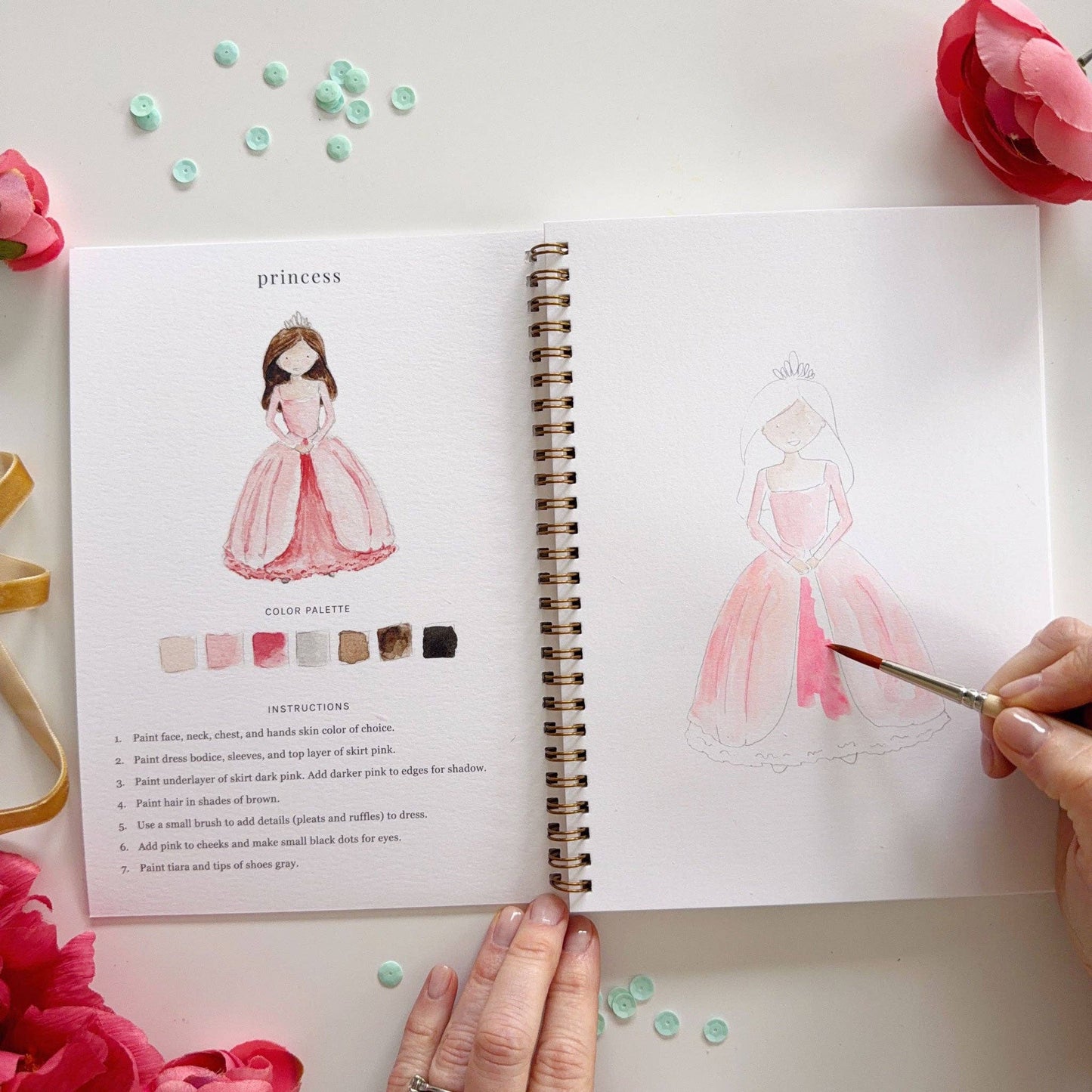 Emily Lex Studio - Watercolor Workbook Fairytale