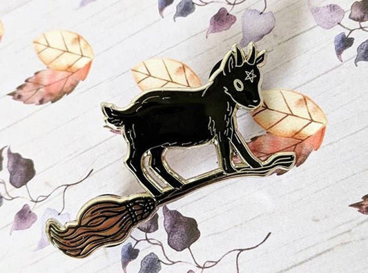 The Pickety Witch - Learning to Fly - Enamel Pin