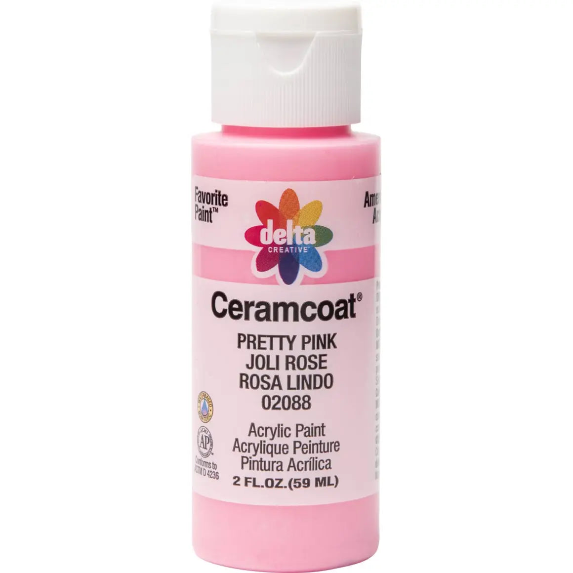 Delta Ceramacoat Matte Acrylic Paint 59 ml - Colour Variety