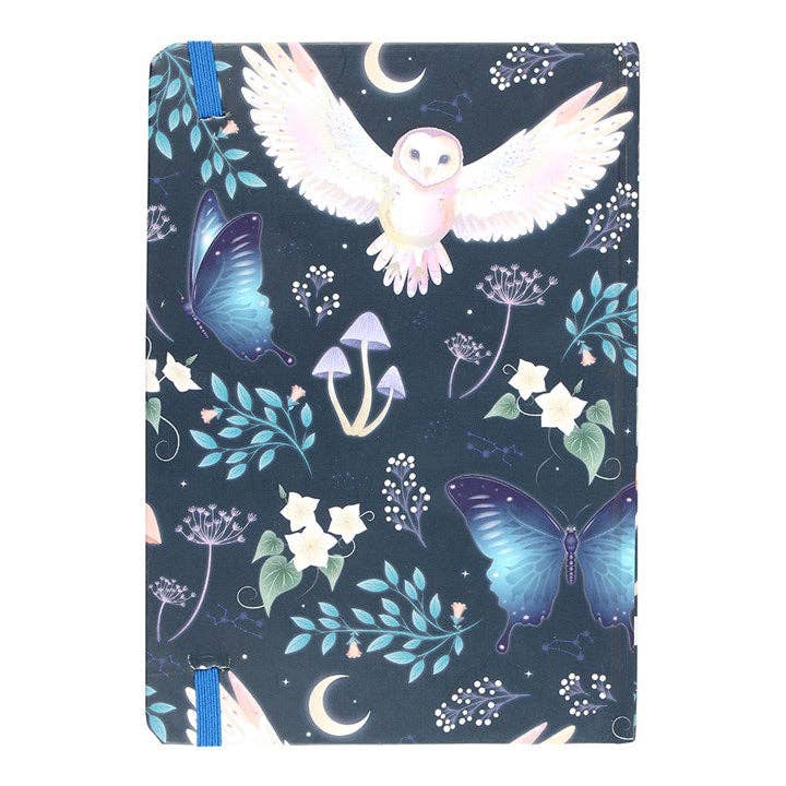 Something Different : Night Flight Owl A5 Notebook