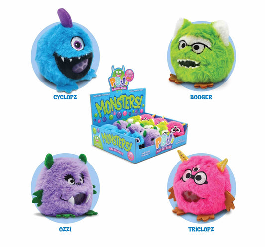 Streamline - PBJ's Plush Toy - Silly Monsters