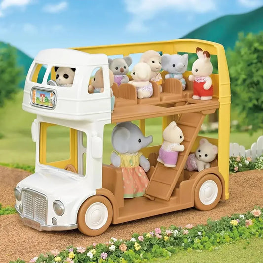 Calico Critters Nursery Double Decker Bus