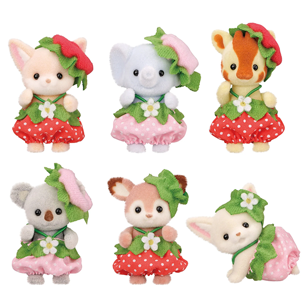 Calico Critters - Cutie Collections - Very Berry Babies