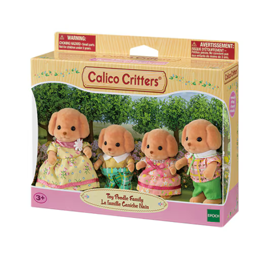Calico Critters - Toy Poodle Family