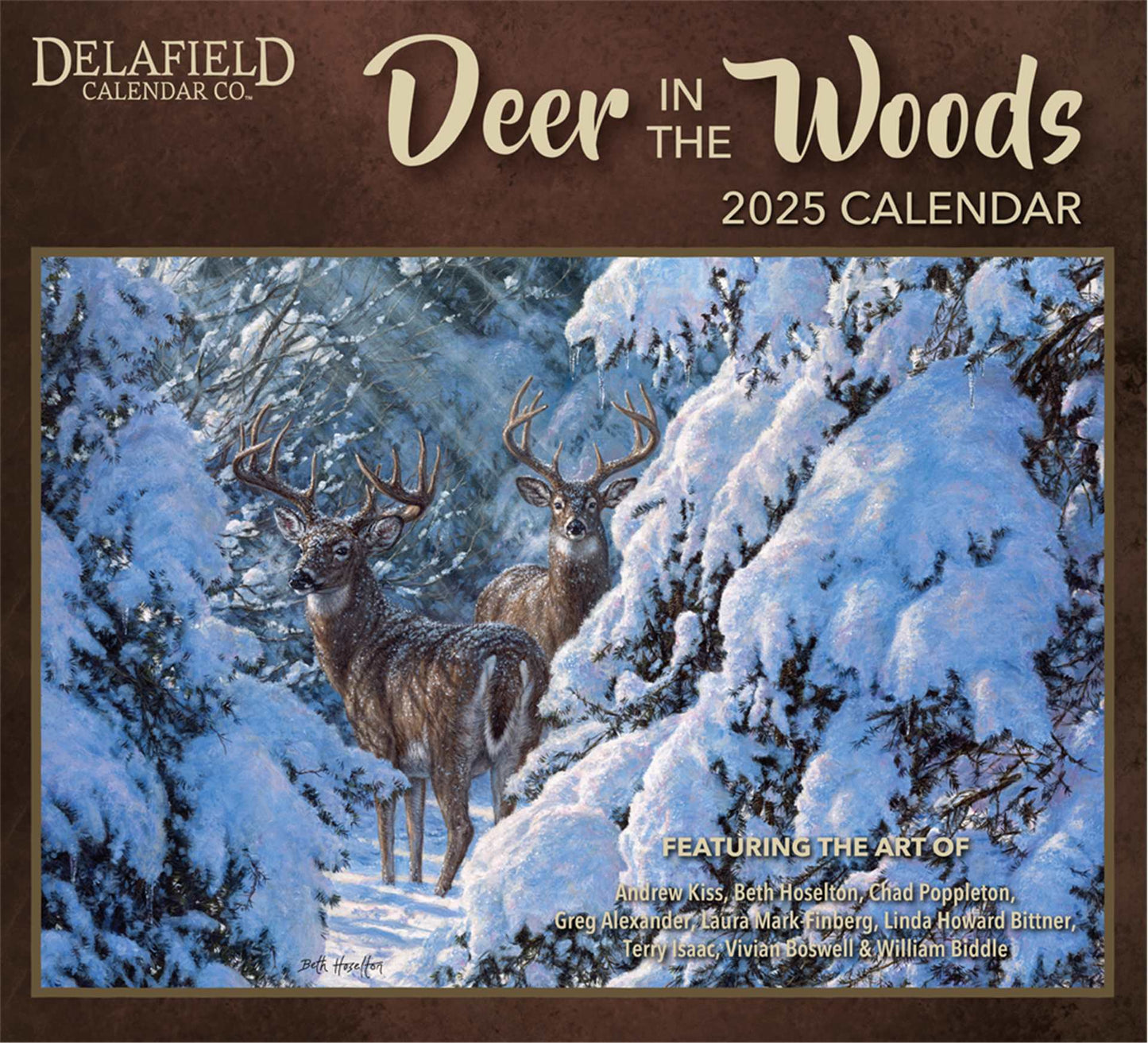 Premier Gift (Canada) Ltd - Deer in the Woods 2025 Calendar