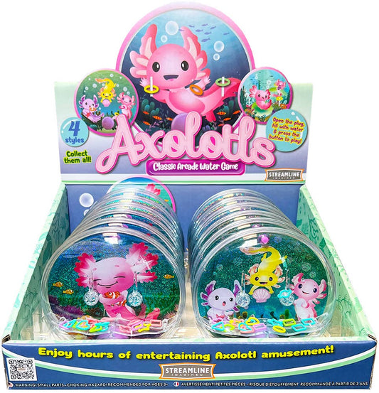 Streamline - Axolotl Arcade Water Game