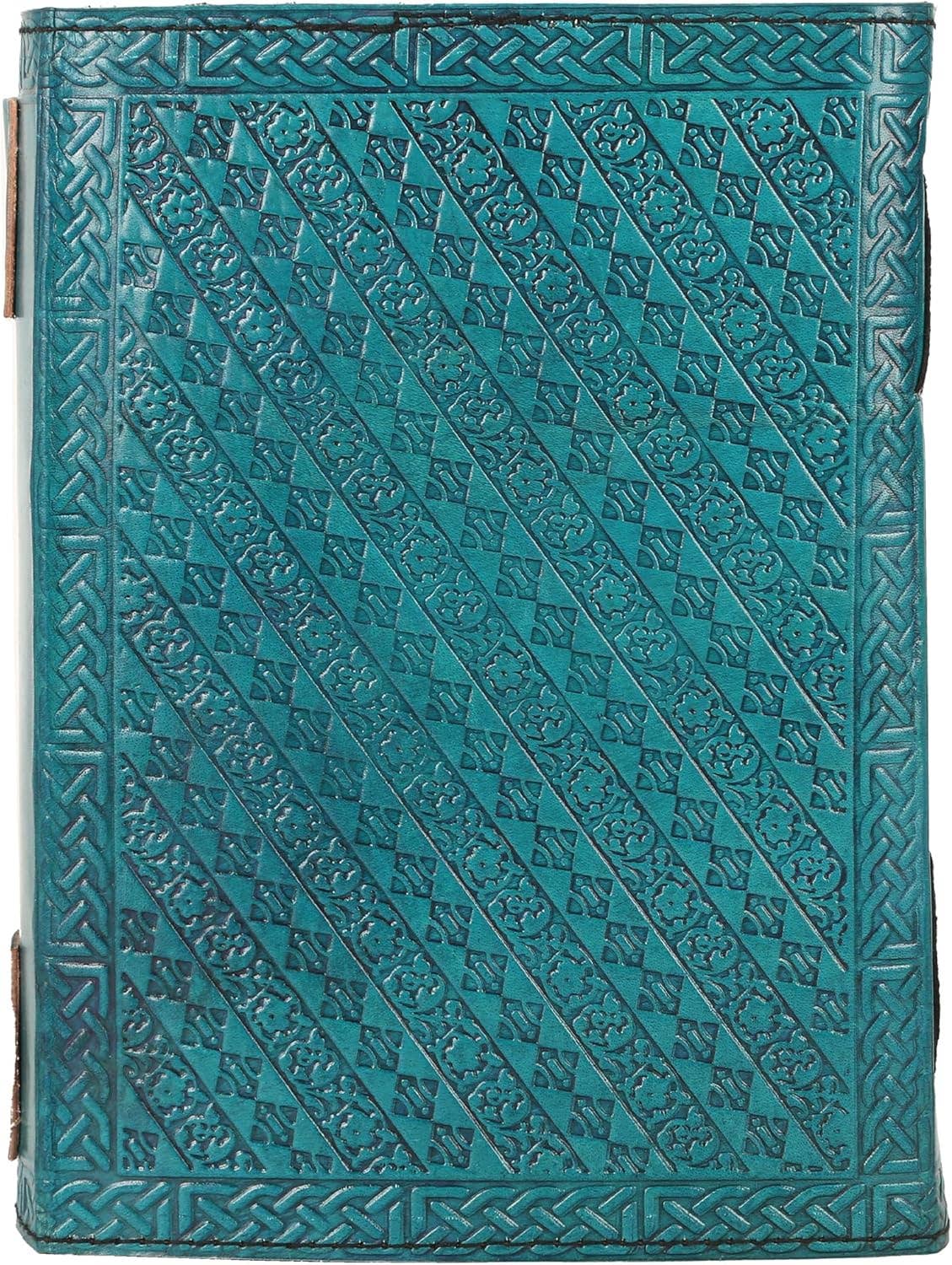 Tuzech 600 pages large tree of life journal | leather journal diary | embossed large tree of life notebook | writing leather notebook | handmade leather journal | leather grimoire | leather sketchbook 7 x 10 Thread Bound