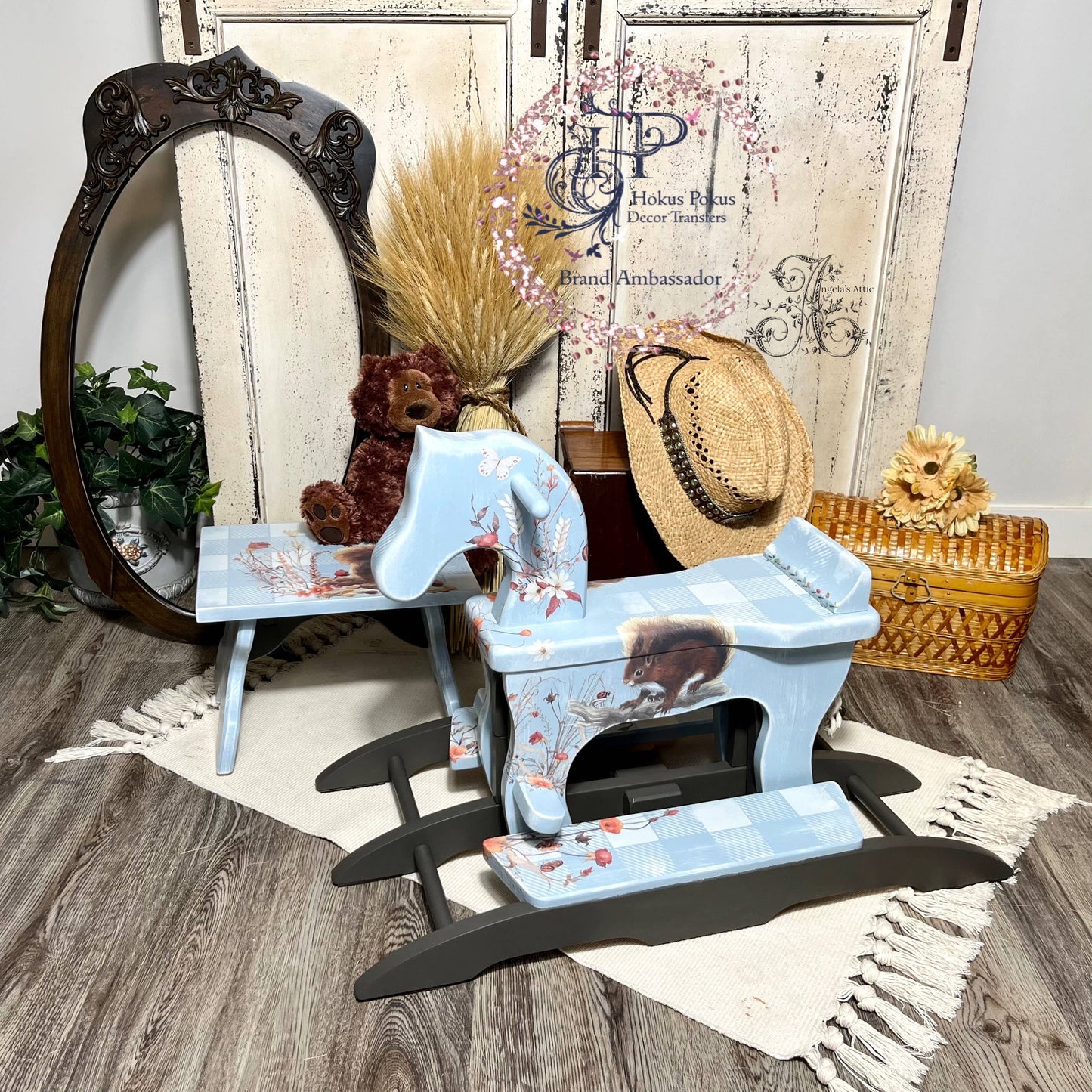 Hokus Pokus  Petite Decor Transfer Lets Go Nuts