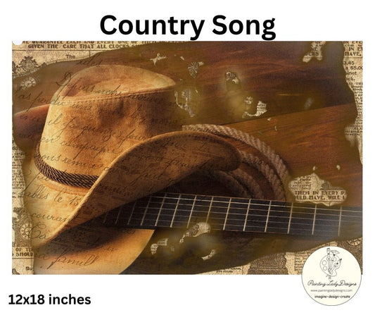 Painting Lady Designs - Country Song