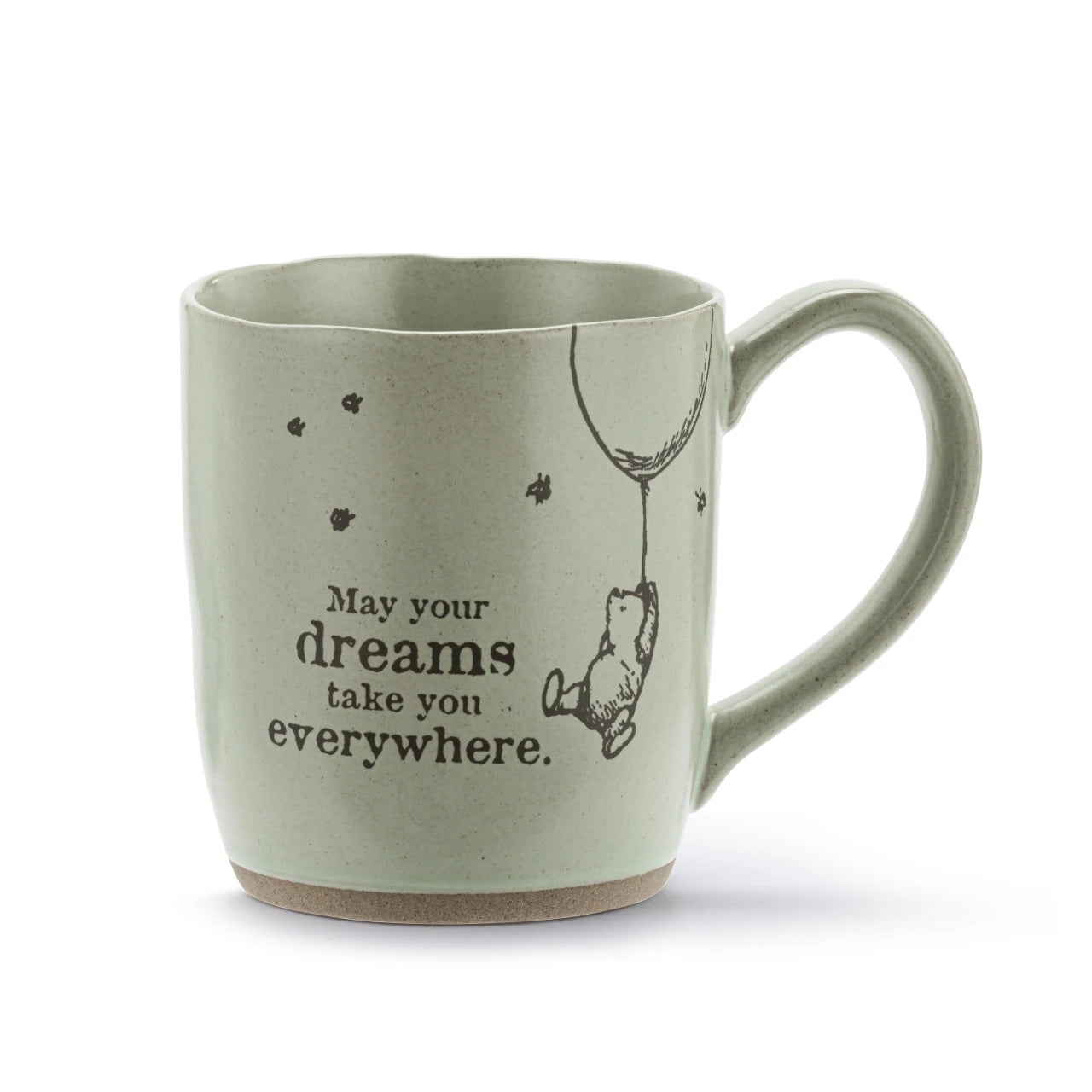 Winnie the Pooh Light Sage Stoneware Dreams Mug 14oz