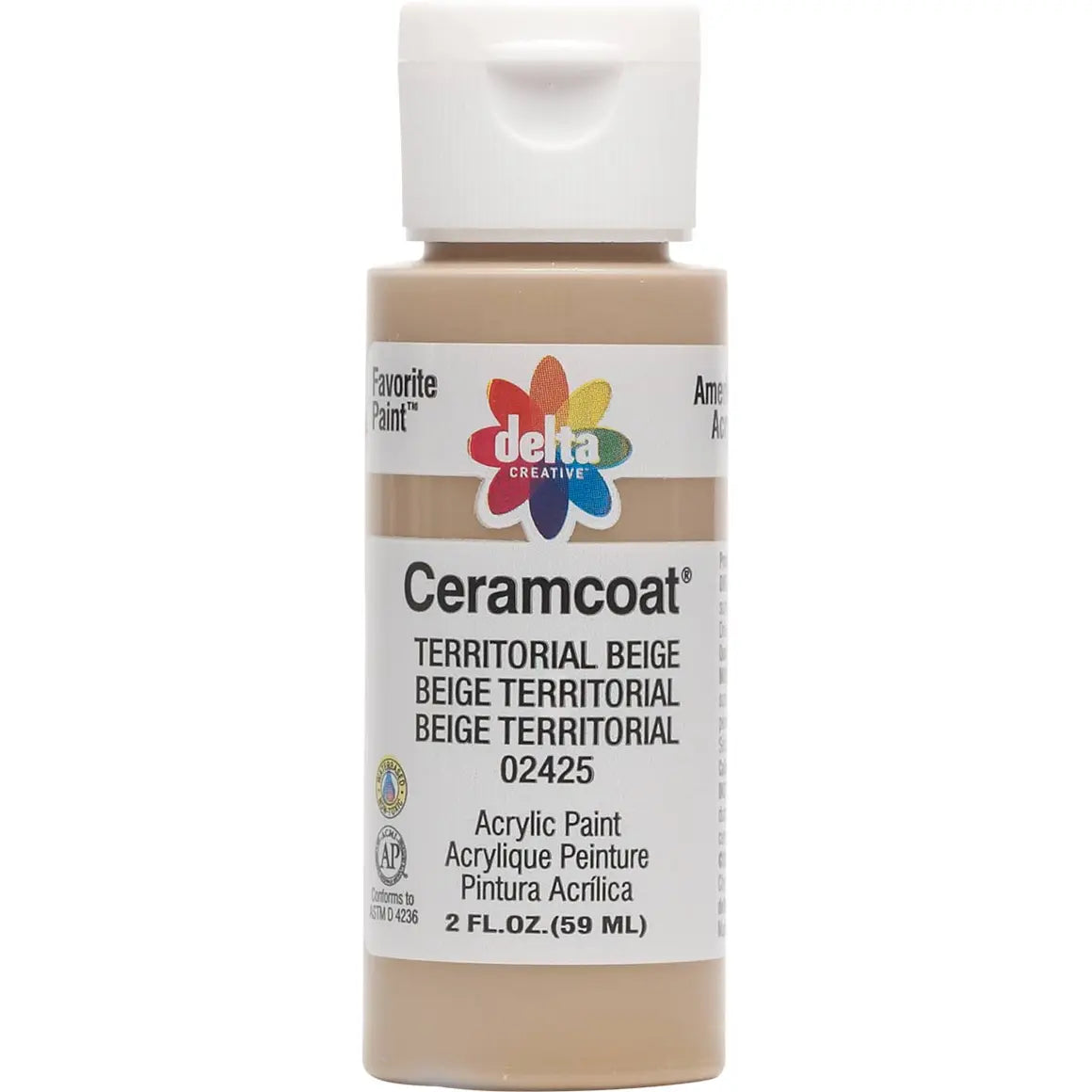 Delta Ceramacoat Matte Acrylic Paint 59 ml - Colour Variety