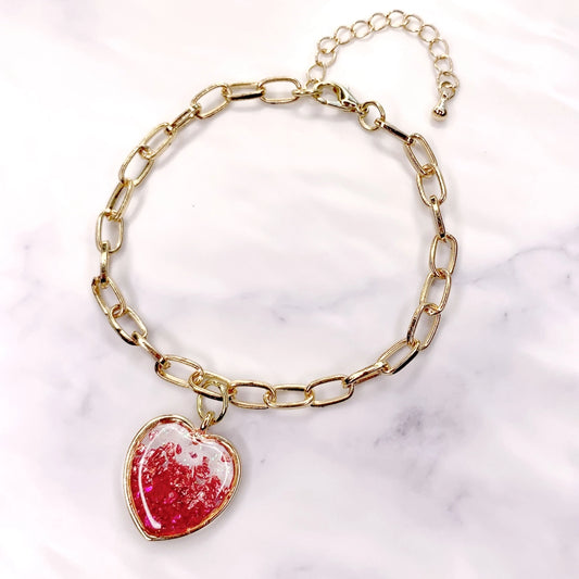 Jewelry Made by Me : Ombre Heart Bracelet Uv Resin DIY Kit