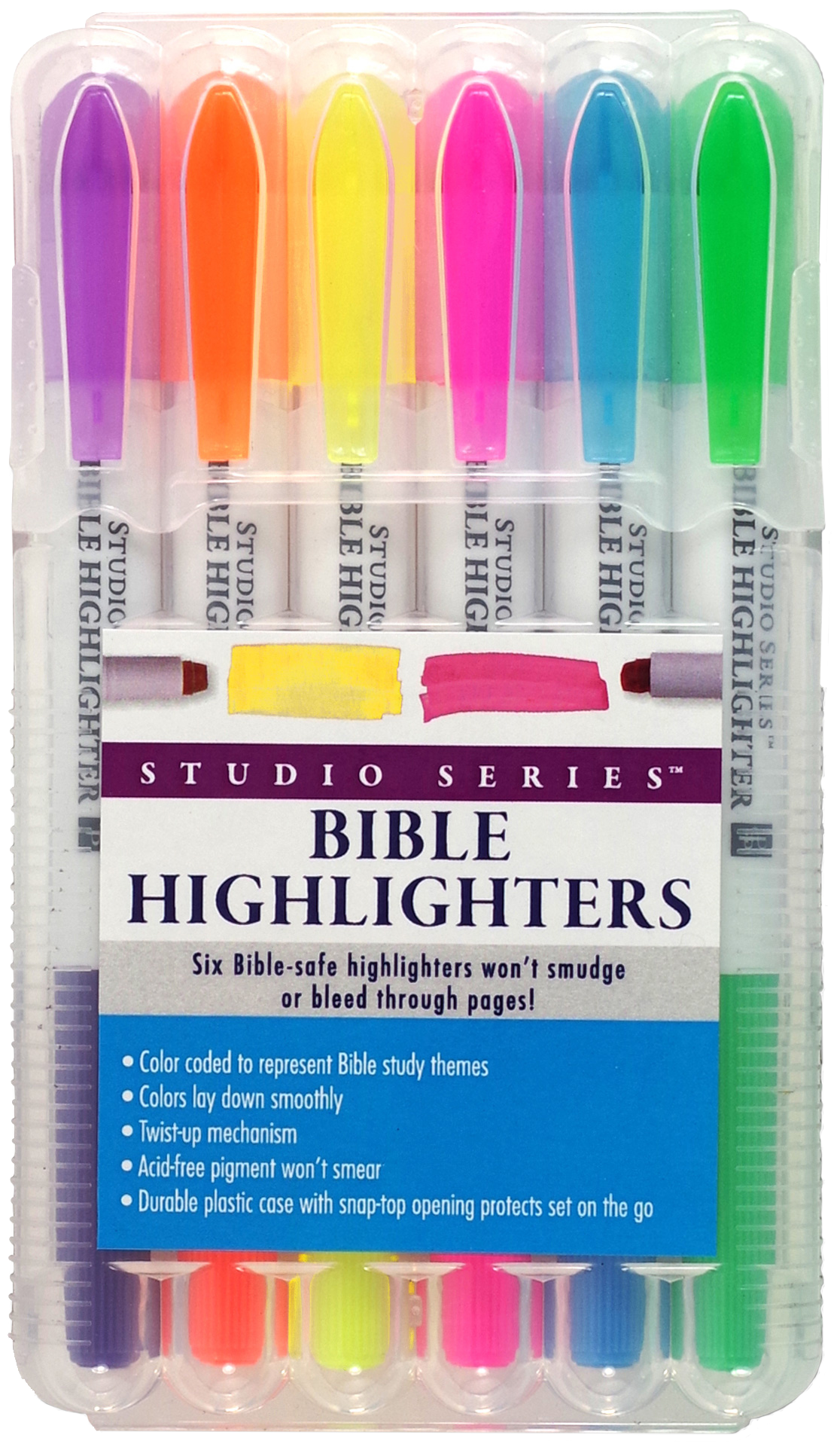 Peter Pauper Press - Bible Highlighters (Set of 6)