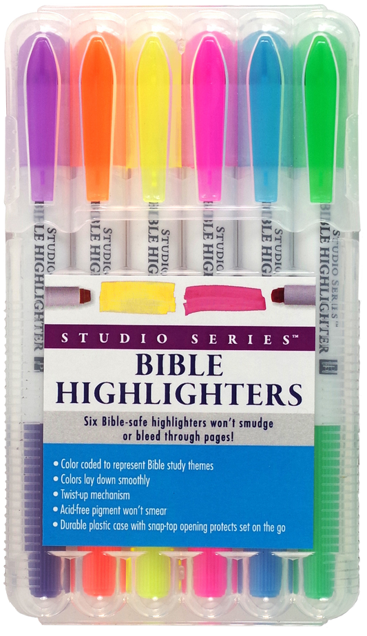 Peter Pauper Press - Bible Highlighters (Set of 6)