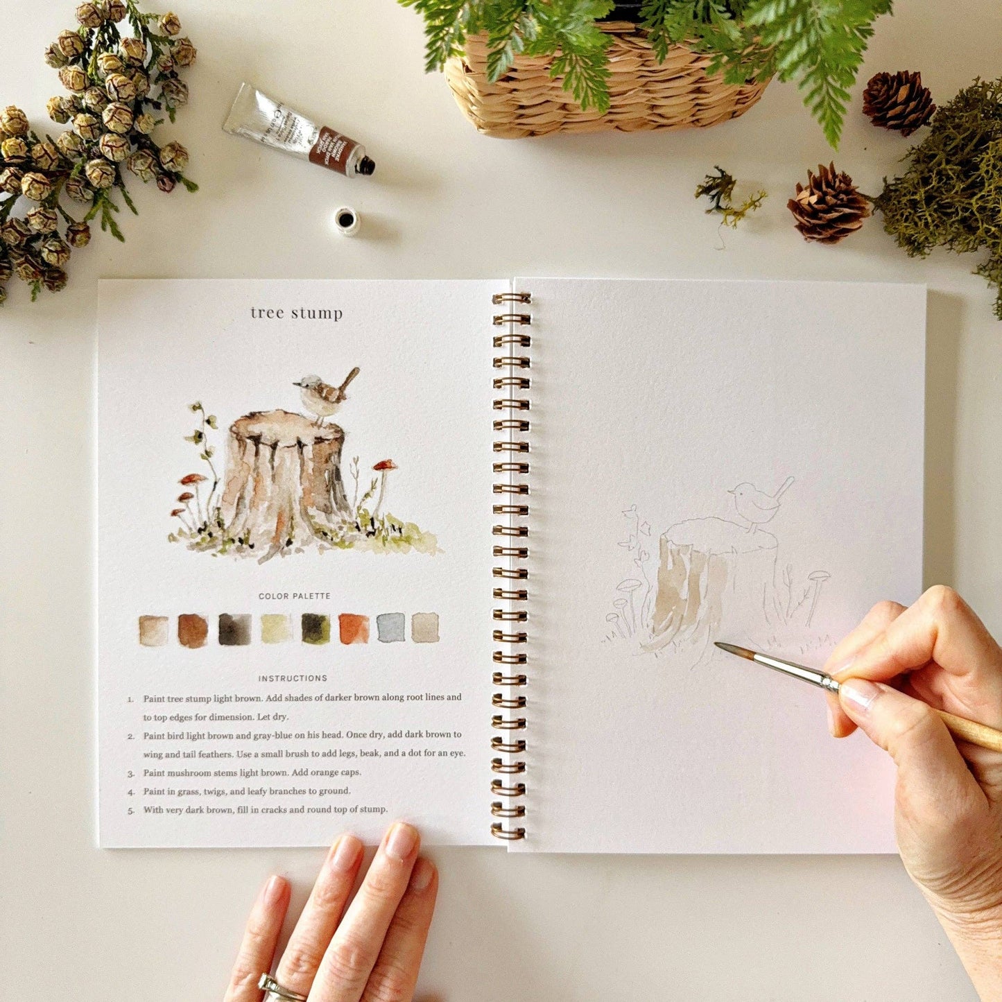 Emily Lex Studio - Watercolor Workbook Woodland